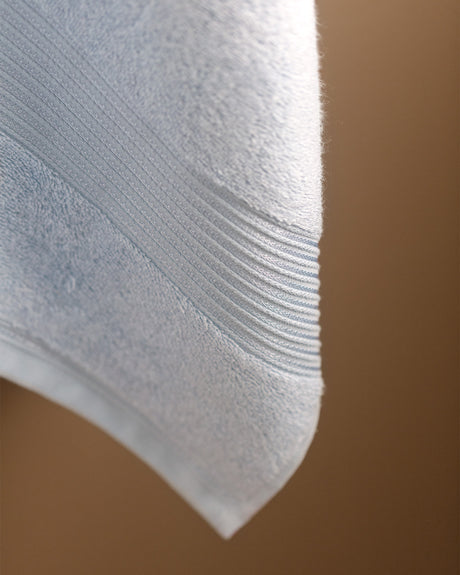 Clarette Soft Blue Face Towel - Plush & Absorbent Bathroom Towel