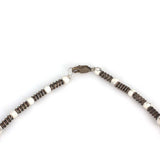 Premium 925 Sterling Silver White Gemstone Necklace