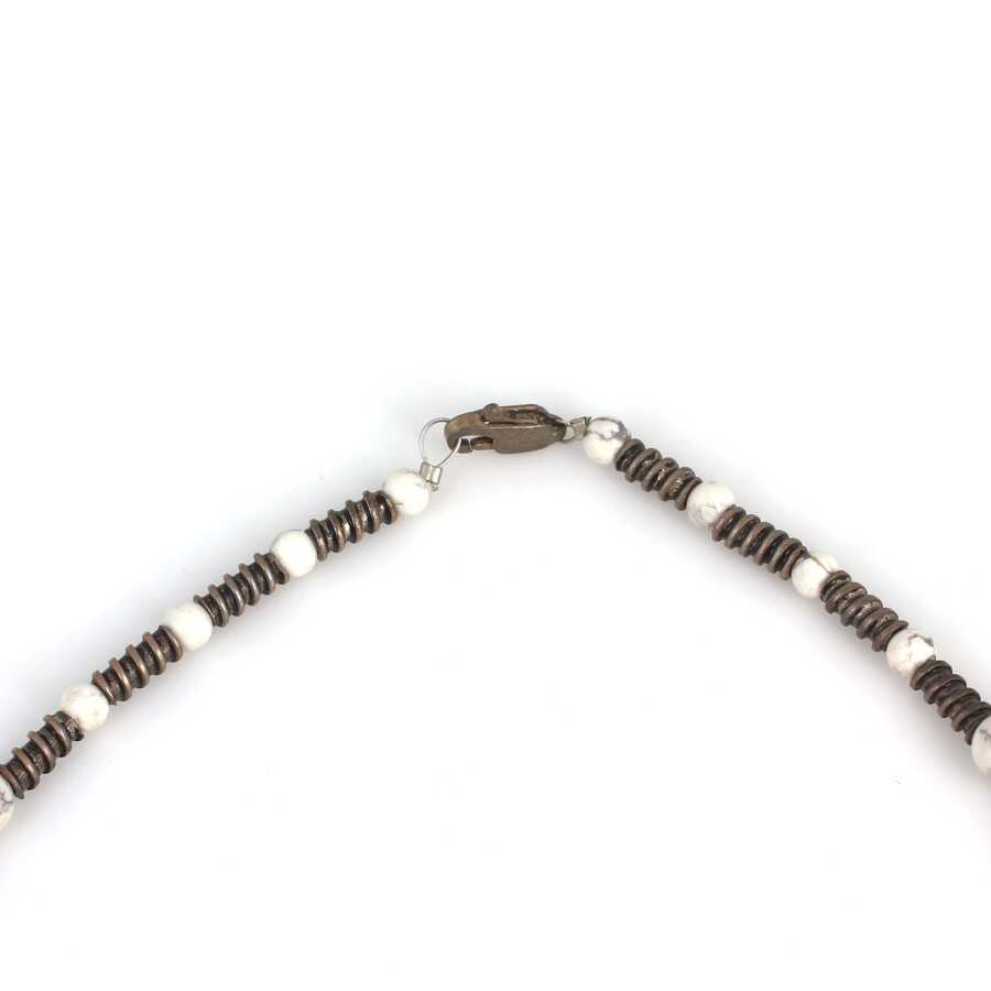 Premium 925 Sterling Silver White Gemstone Necklace