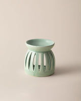 Porcelain Incense Burner - Serene Mint Green Design