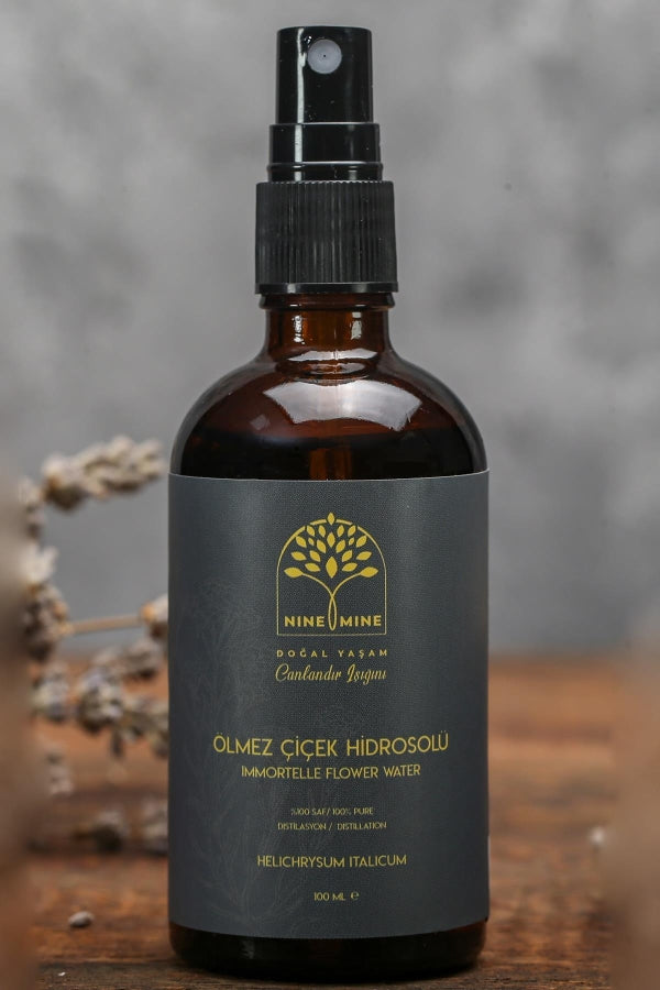 Hydrolat de Fleur d'Immortelle - Tonique Visage 100 % Pur et Rafraîchissant