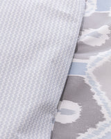 100% Cotton Ranforce Single Duvet Set - Modern Printed Design