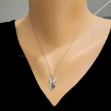 Sterling Silver Rabbit Pendant Necklace - Playful & Iconic Design