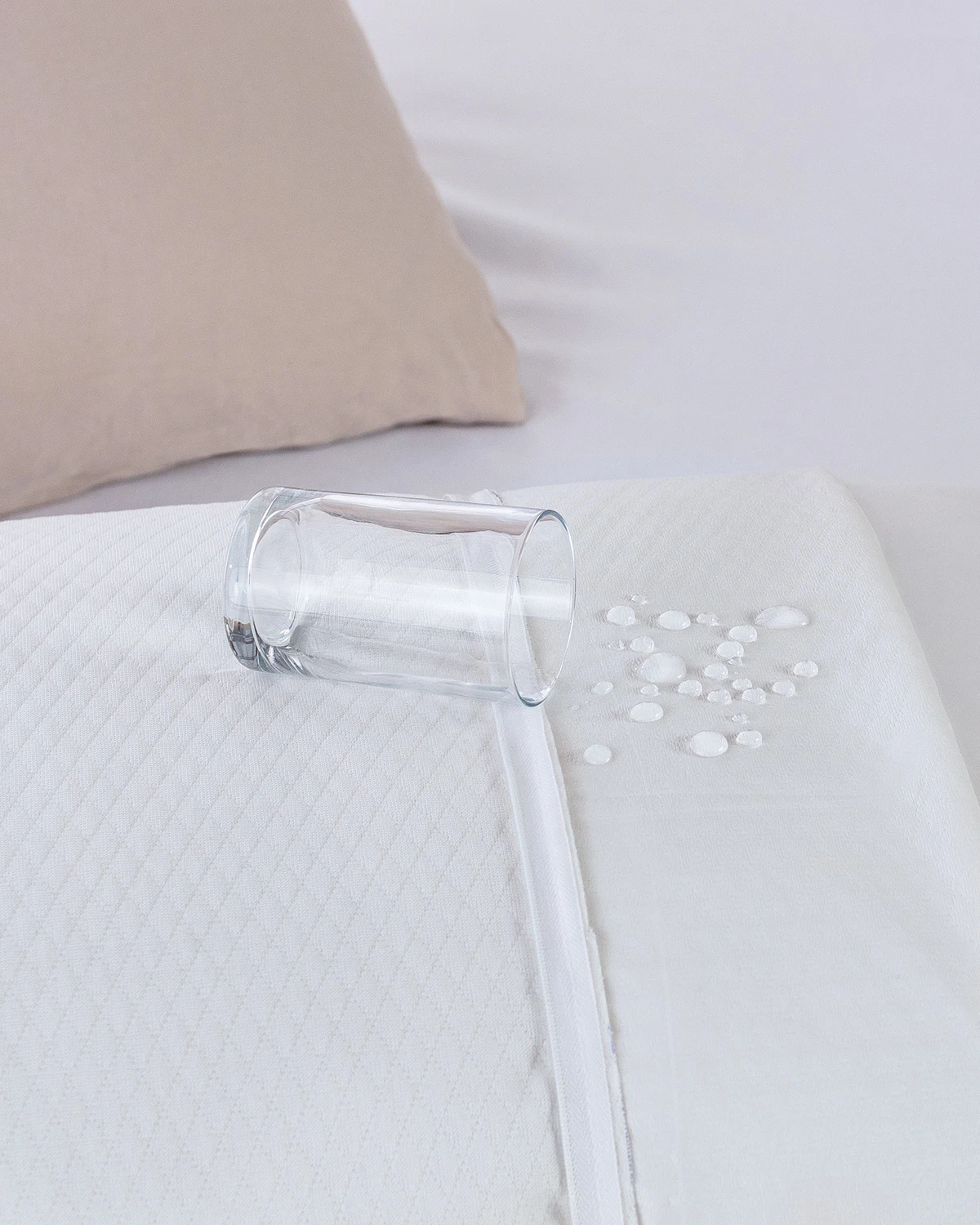 Waterproof Pillow Protector - Liquid Proof & Allergen Barrier Cover