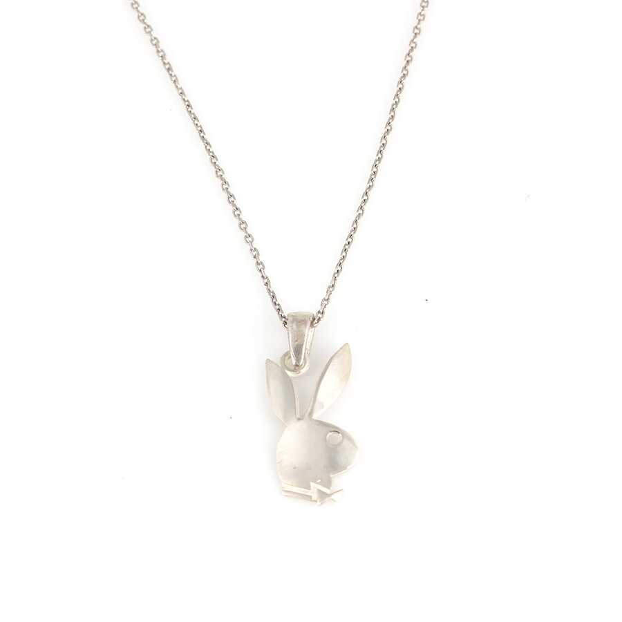 Sterling Silver Rabbit Pendant Necklace - Playful & Iconic Design