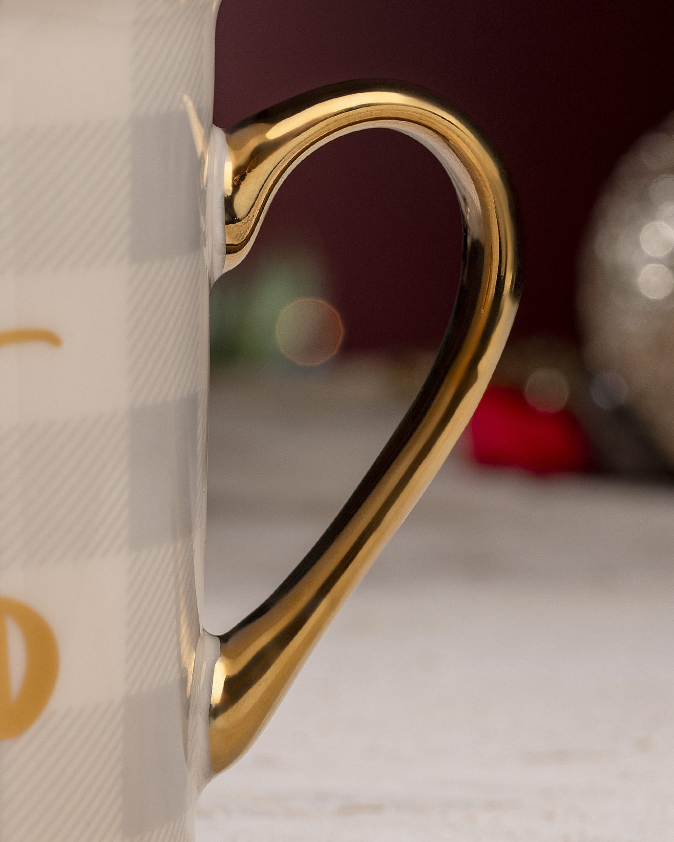 New Bone China Mug - Vibrant Reve Elena Pattern