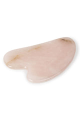 Pink Quartz Gua Sha Facial Massage Tool, Heart Shape for Skincare