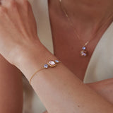 Delicate Iris Bracelet - Feminine Everyday Elegance