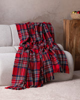Cozy Acrylic Blend Throw Blanket - Cloud-Soft Comfort