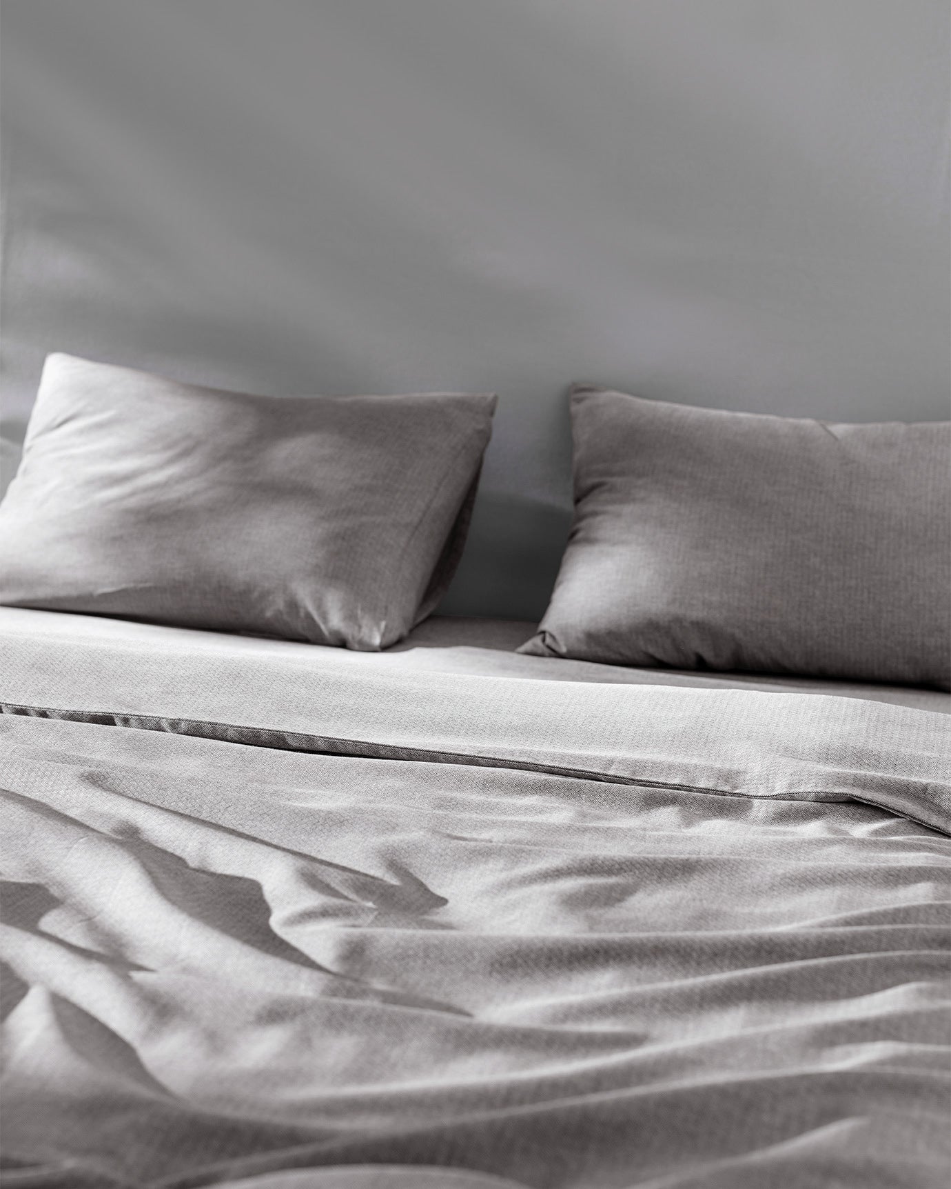 100% Cotton King Size Duvet Cover Set - Yarn-Dyed Comfort