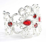 Luxurious Red Ruby Gemstone Bracelet