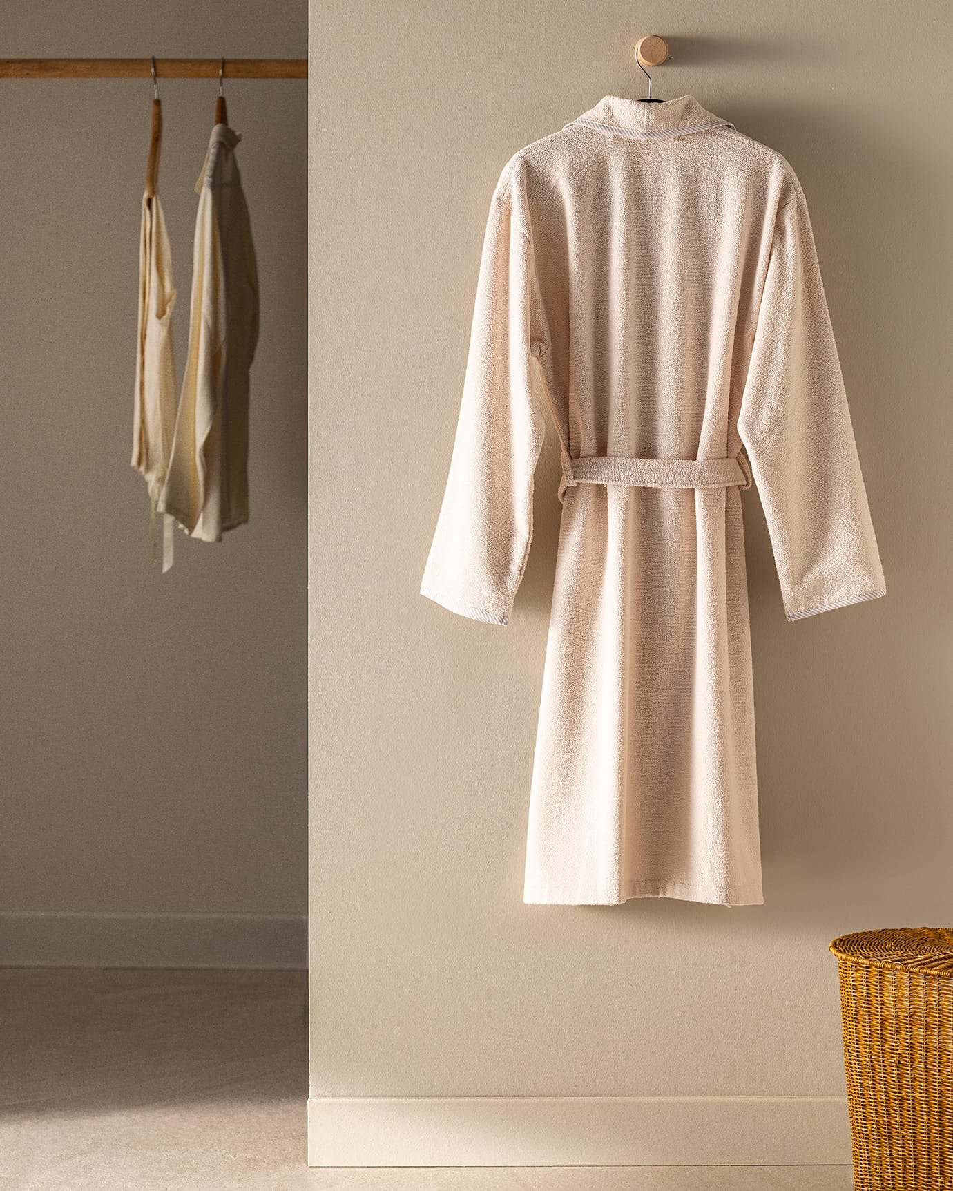 Womens Soft Plush Shawl Collar Bathrobe - Spa Quality Terry Robe
