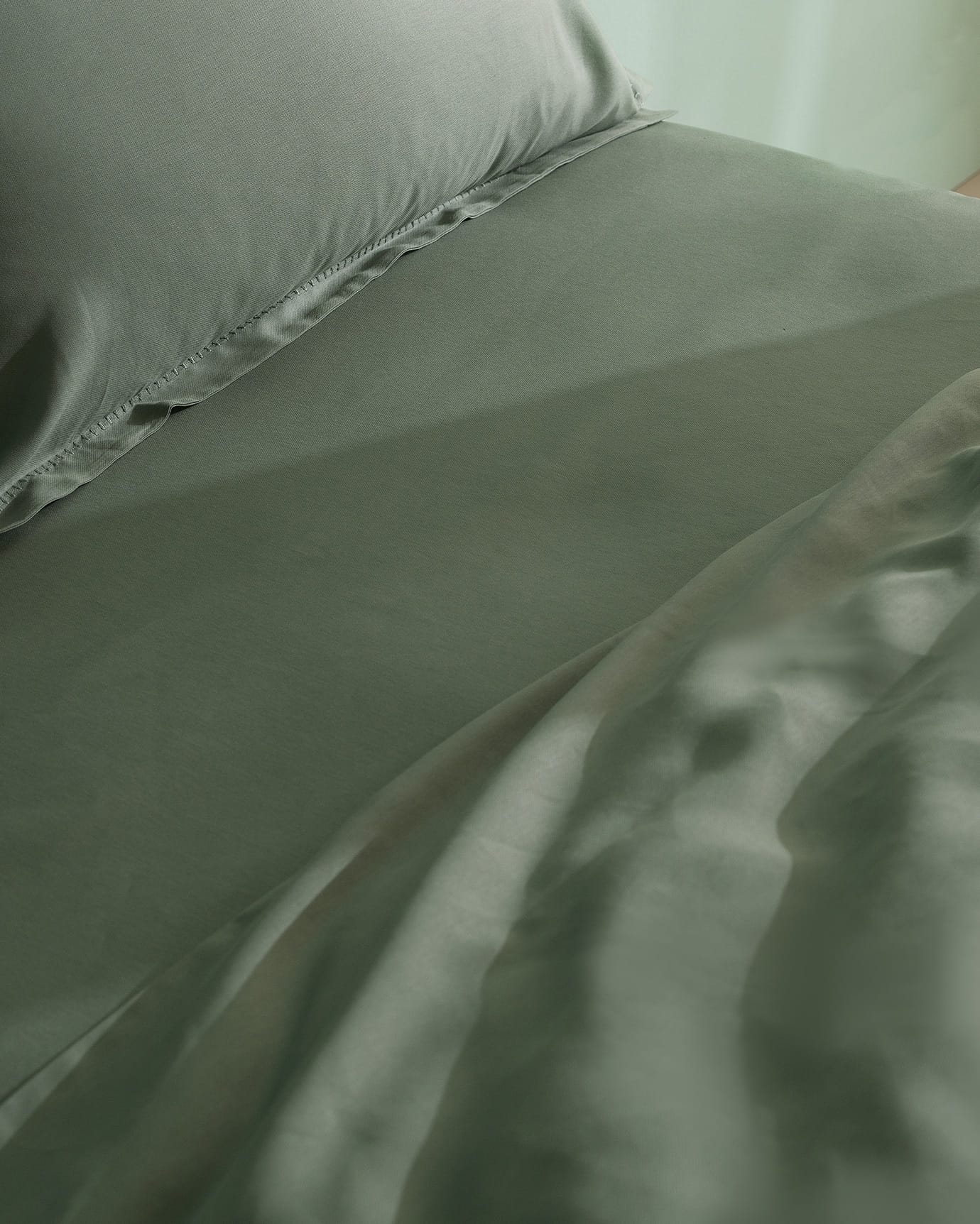 100% Cotton King Size Duvet Cover Set - Soft & Plain