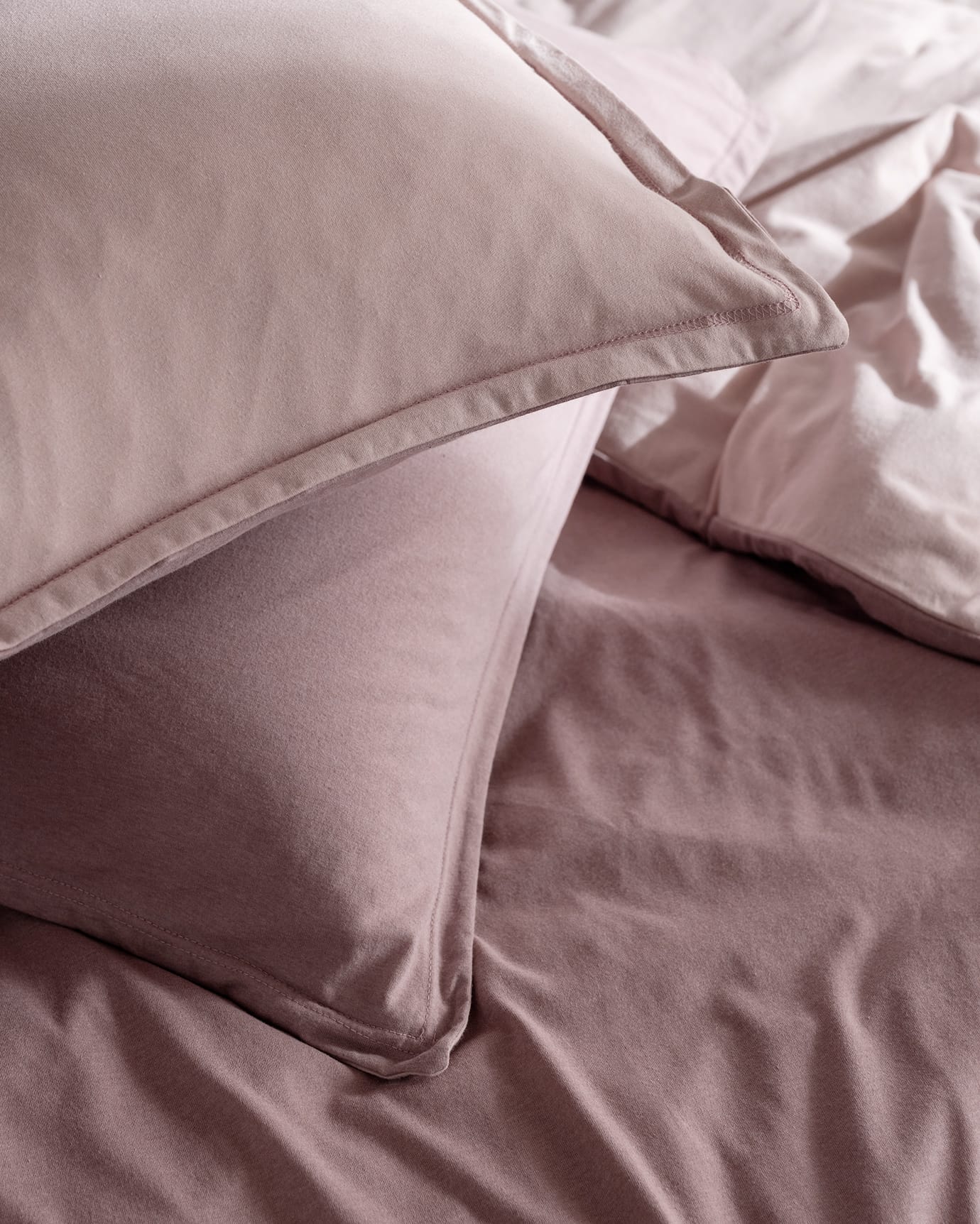 Cotton Blend Double Duvet Cover Set - Soft & Fitted Comfort