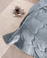 Kaira King Size Bedding Set - Indigo
