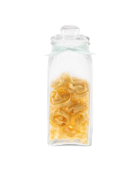 Mint Green Square Food Storage Container with Airtight Lid - 1450ml