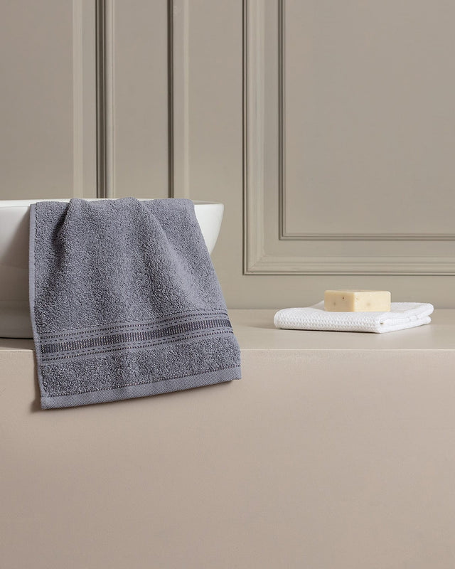 Joetta Soft Absorbent Hand Towel for Bathroom Decor