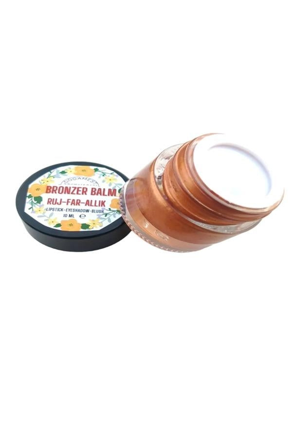 Bálsamo Color Multiusos - Brillo Natural e Hidratante para Mejillas, Labios y Ojos