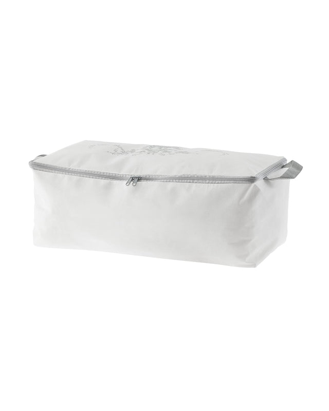 Floral Pattern Printed Polypropylene Storage Bag - Clothes & Linen Organizer