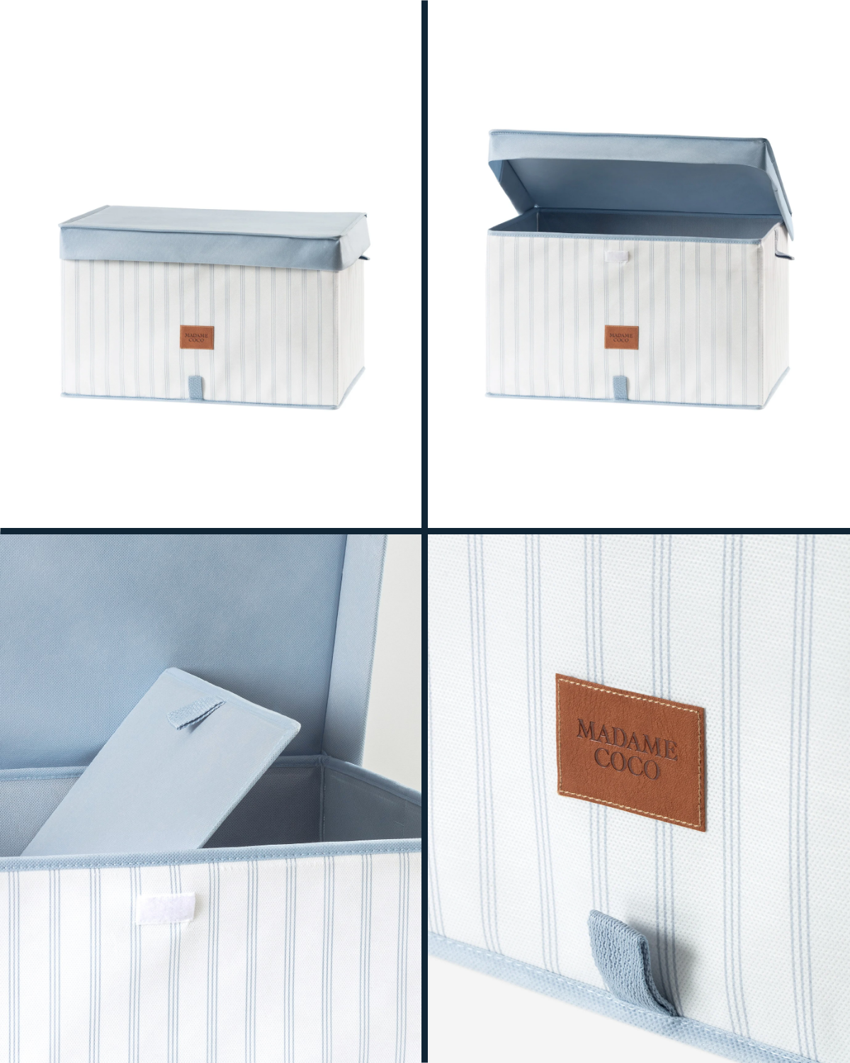 Polypropylene Lidded Organizer Box - Nuage Collection