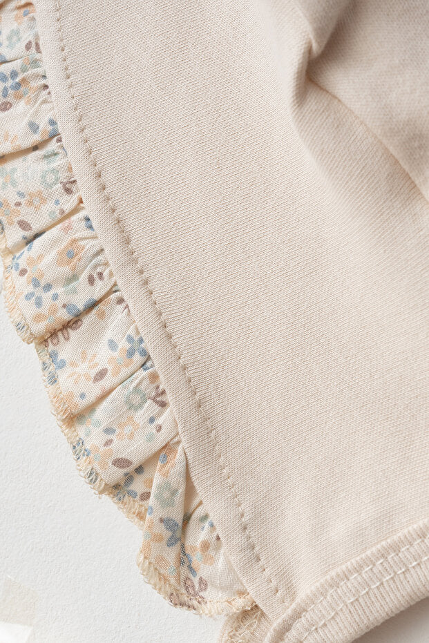 新生児用 0-3ヶ月 蝶の刺繍入り 5点セット（病院退院用）
