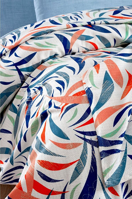 100% Cotton Printed Bed Cover Quilt - Double Size 200x230cm
