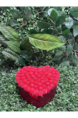 Romantic Heart Gift Set with Teddy Bear, Snow Globe & Necklace