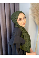 Bamboo Crinkled Shawl - Lightweight & Breathable