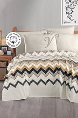 100% Cotton Double Bedspread Pike - 200x230 cm