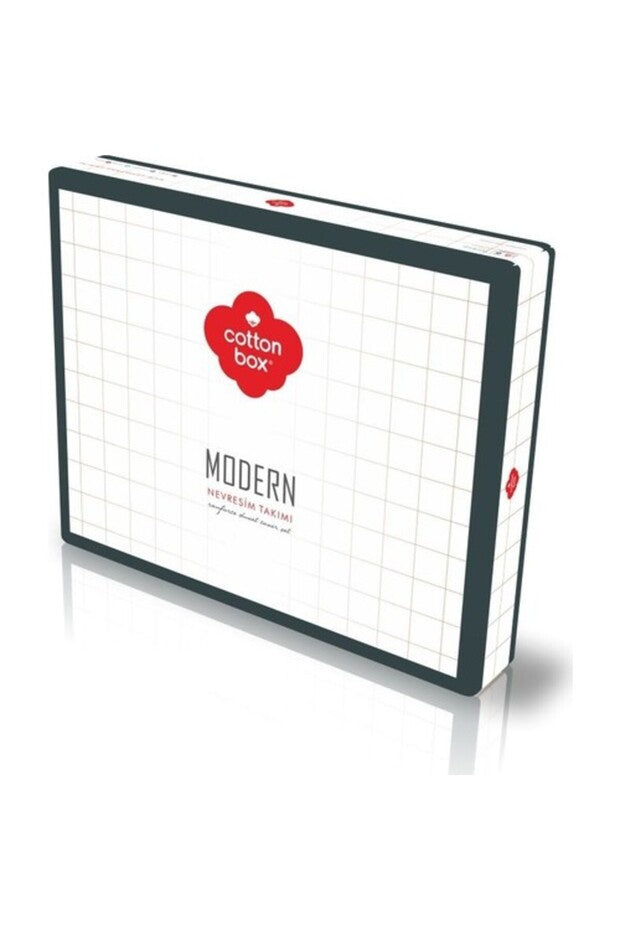 Modern Double Duvet Cover Set - 100% Cotton Ranforce