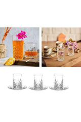 Kitchenboost Lav Odin 30-Piece Professional Glassware Set - Water, Beverage & Tea Glasses