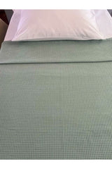 Double Waffle Bedspread - 100% Organic Cotton, 200x230cm