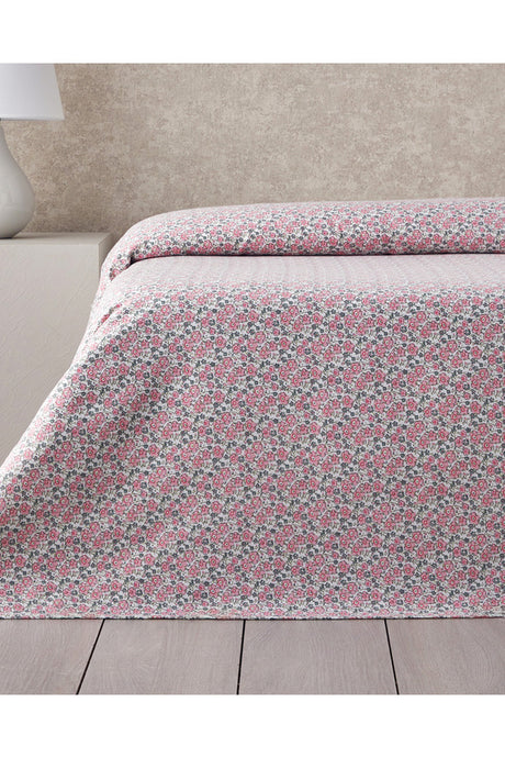 Bright Floral Ecosoft Single Pike - 150x220 cm Pink
