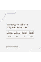 Neugeborenen Bio-Baumwolle Baby Mütze Set - 6er-Pack