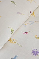 Jody Double Duvet Cover Set - 100% Cotton Wildflower Design