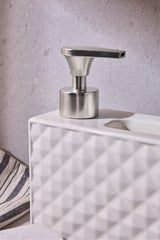 750ml Porcelain Kitchen Soap Dispenser with Integrated Sponge Holder