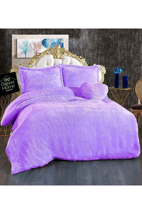 Harika Pelus Fabrikasi Plush Duvet Cover Set - Double 200x220cm