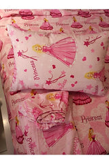 Princess Pattern Single 100% Cotton Pike Bedding Set