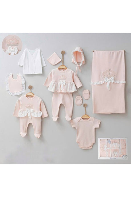 Crown Lace Organic Newborn 10-Piece Hospital Exit Set