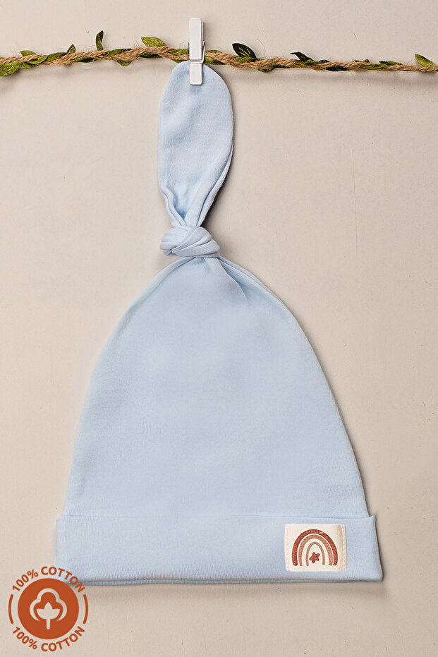 Unisex Organic Cotton Baby Beanie Set 3-Pack