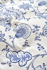 Amar Blue 100% Cotton Single Duvet Cover Set