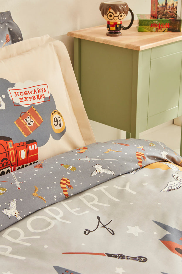 Hogwarts Single Duvet Cover Set - 100% Cotton