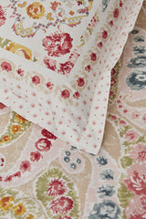 Jasmin Powder Pink 100% Cotton Double/Queen Bedding Set