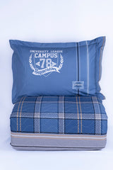Ranforce 100% Cotton Single Quilted 4-Season Bedding Set