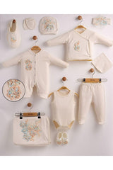 Newborn Baby Butterfly Floral 10-Piece Hospital Exit Set