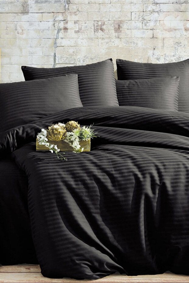Cotton Sateen Double Bedding Set - Luxurious Comfort