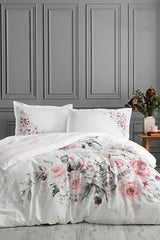 Marco Rosa Single Duvet Cover Set - 100% Cotton, 160x220cm