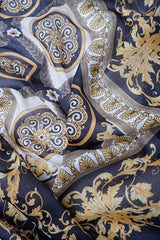 Retro Ethnic Cotton Shawl - Breathable & Stylish