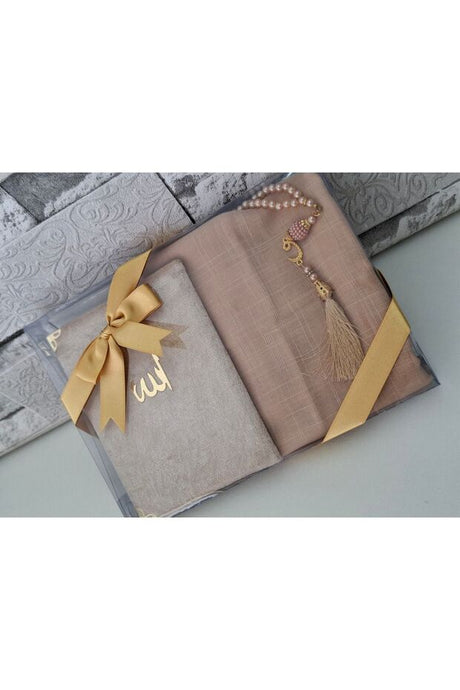 Yasin Shawl & Pearl Tasbih Gift Set