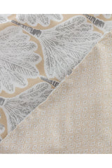 Kerman Double Size Duvet Cover Set - Beige/Grey